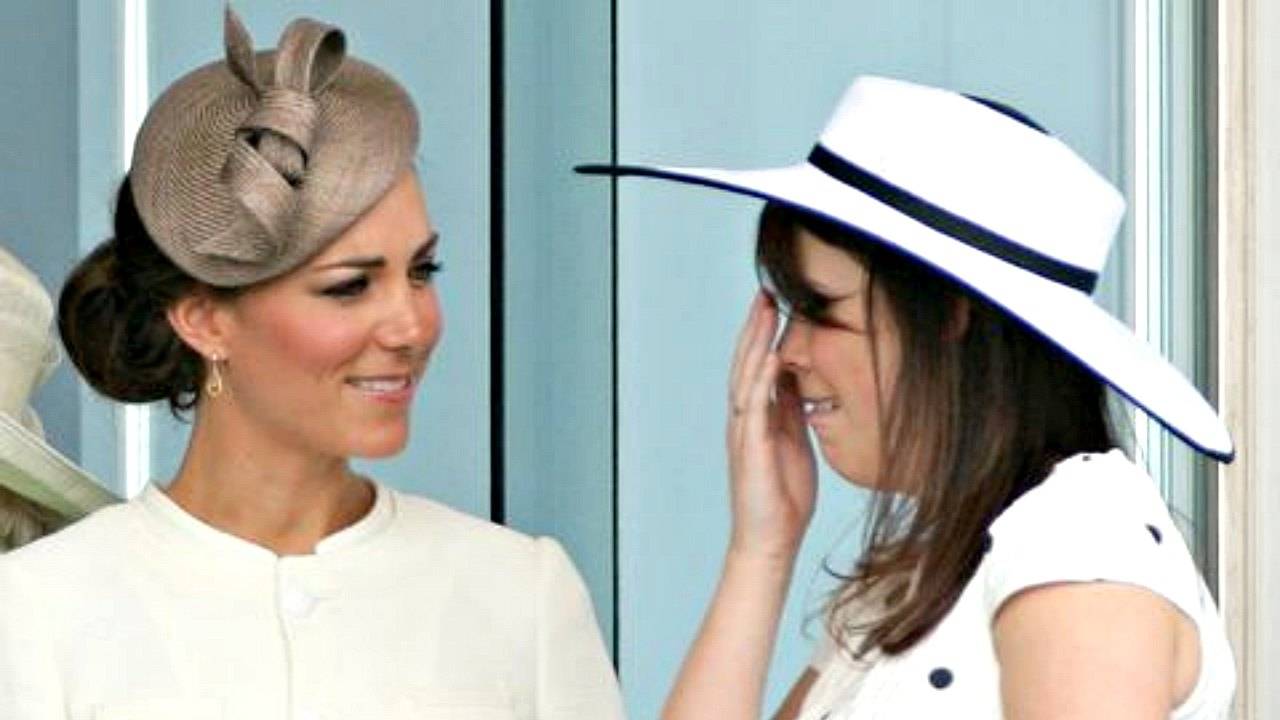Kate Middleton e Eugenie Di York