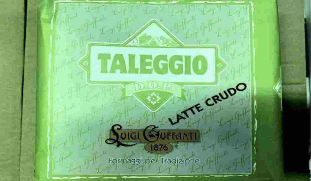 Taleggio Dop ritirato