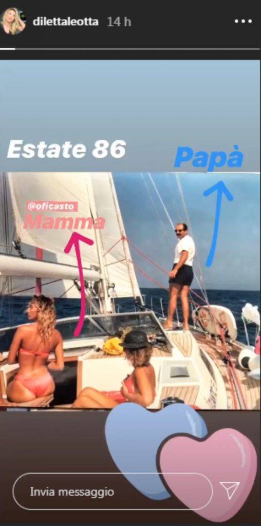 Diletta Leotta e la Madre Ofelia