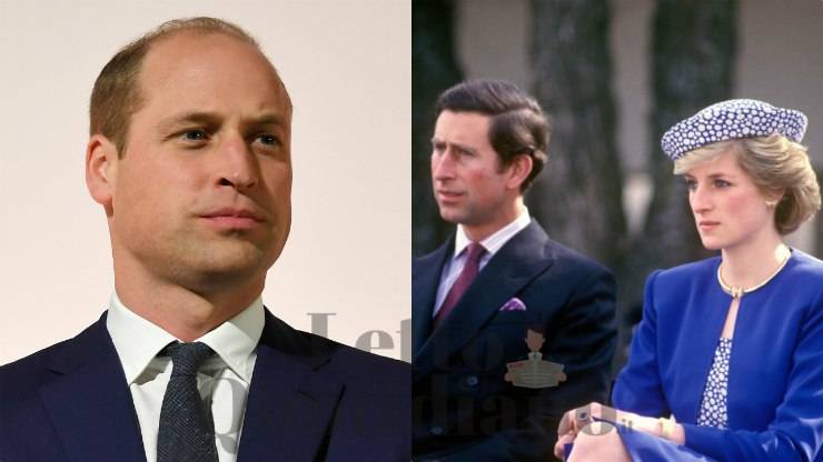 Principe William, Principe Carlo e Lady Diana