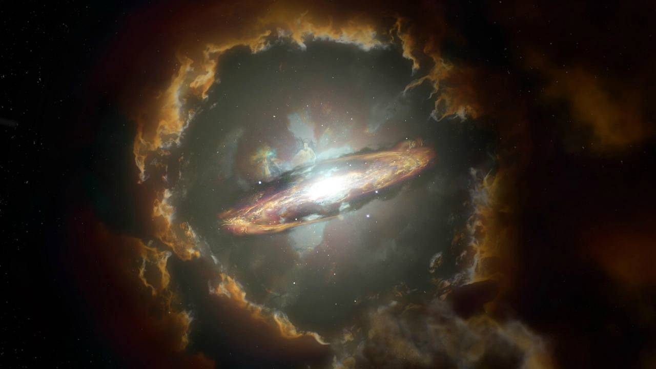 Wolfe Disk, la Galassia a 12,3 miliardi di anni luce dalla Terra