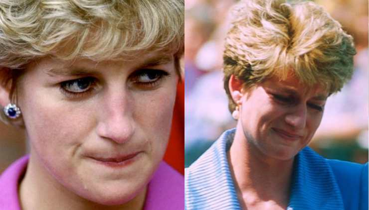 Diana, le lacrime provocate dai familiari