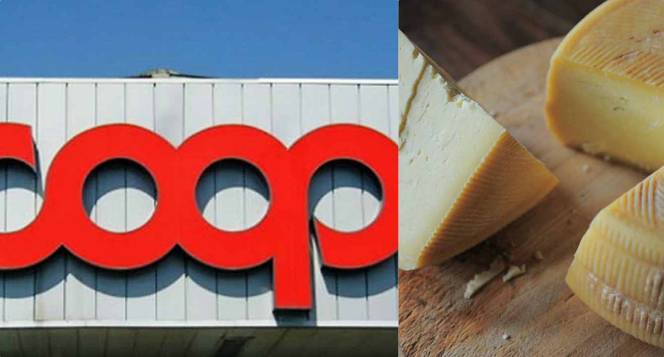 Richiamo alimentare, Coop ritira noto formaggio Dop: "Rischio batteriologico"