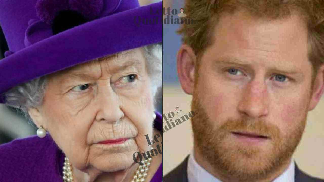 Principe Harry, l'intimo sfogo inaspettato contro la nonna Regina Elisabetta