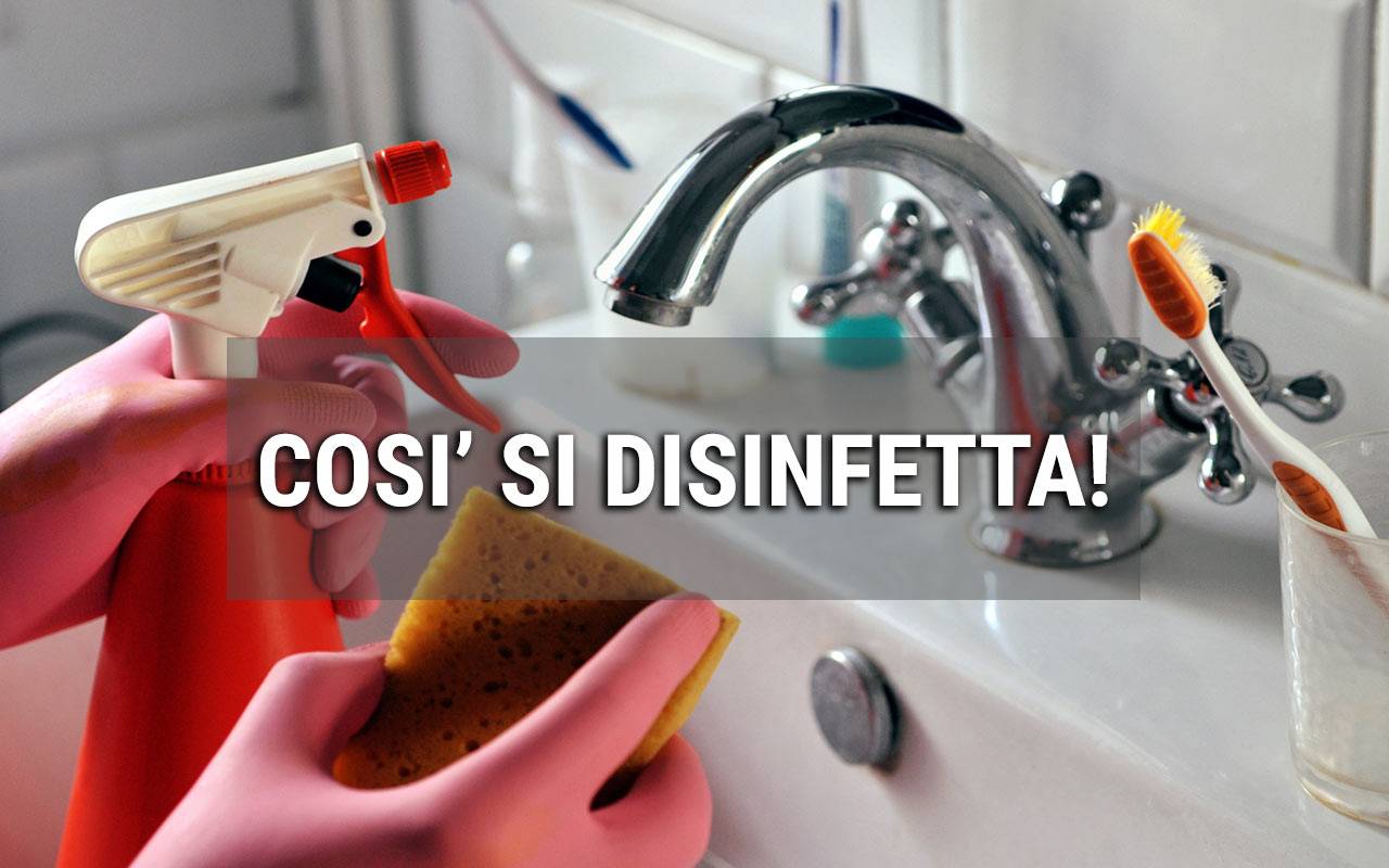 ricette fai da te spray disinfettante