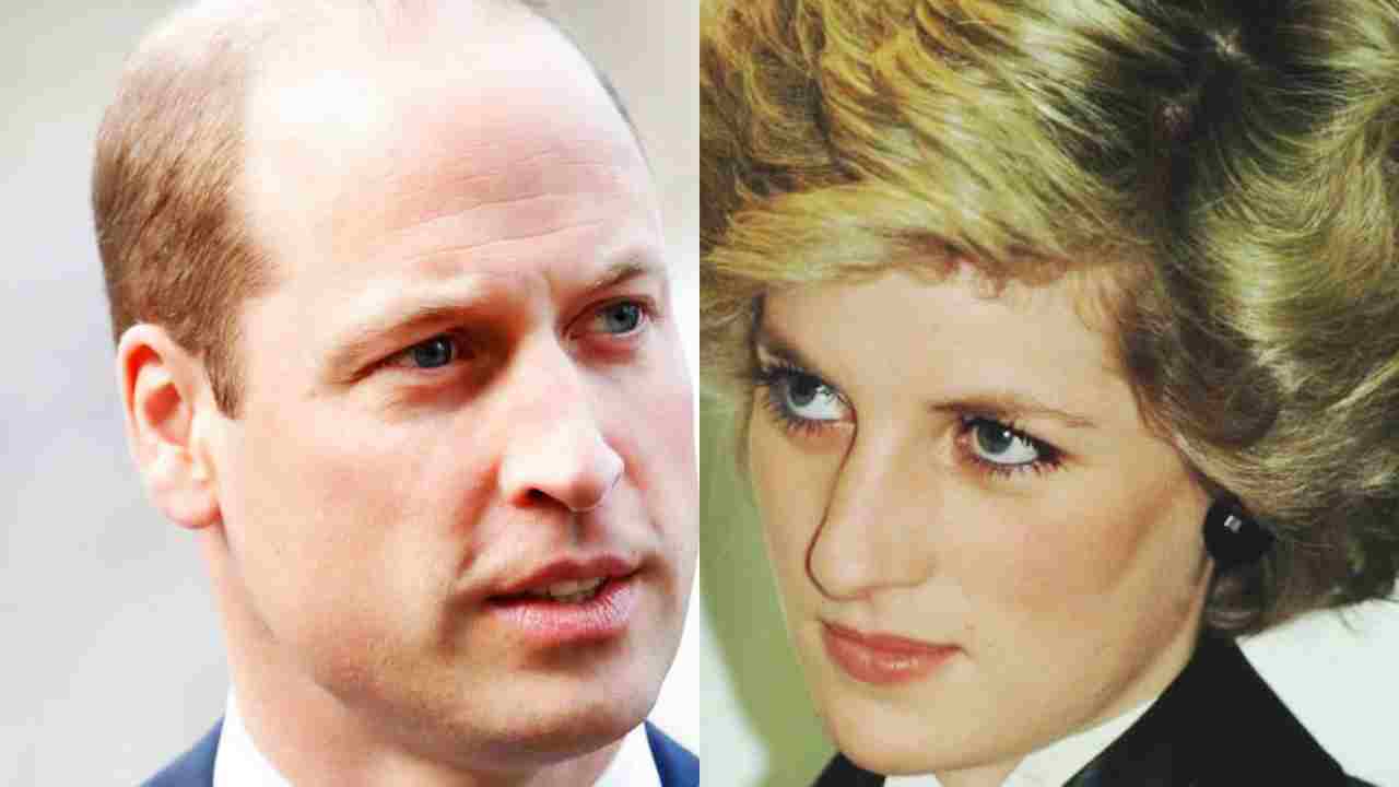 Principe William, Diana e i rapporti con la medium