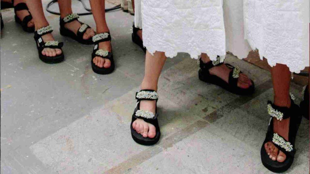 chunky sandals