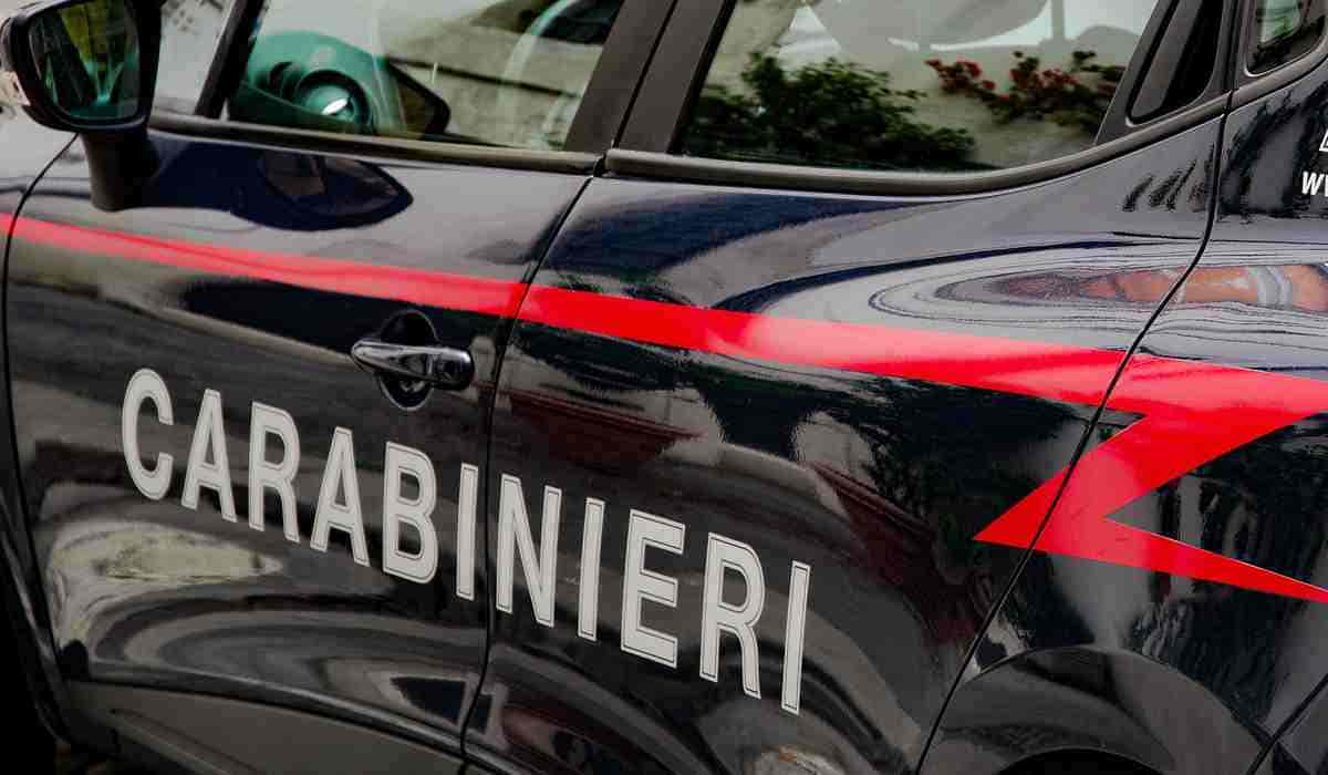 carabiniere investito