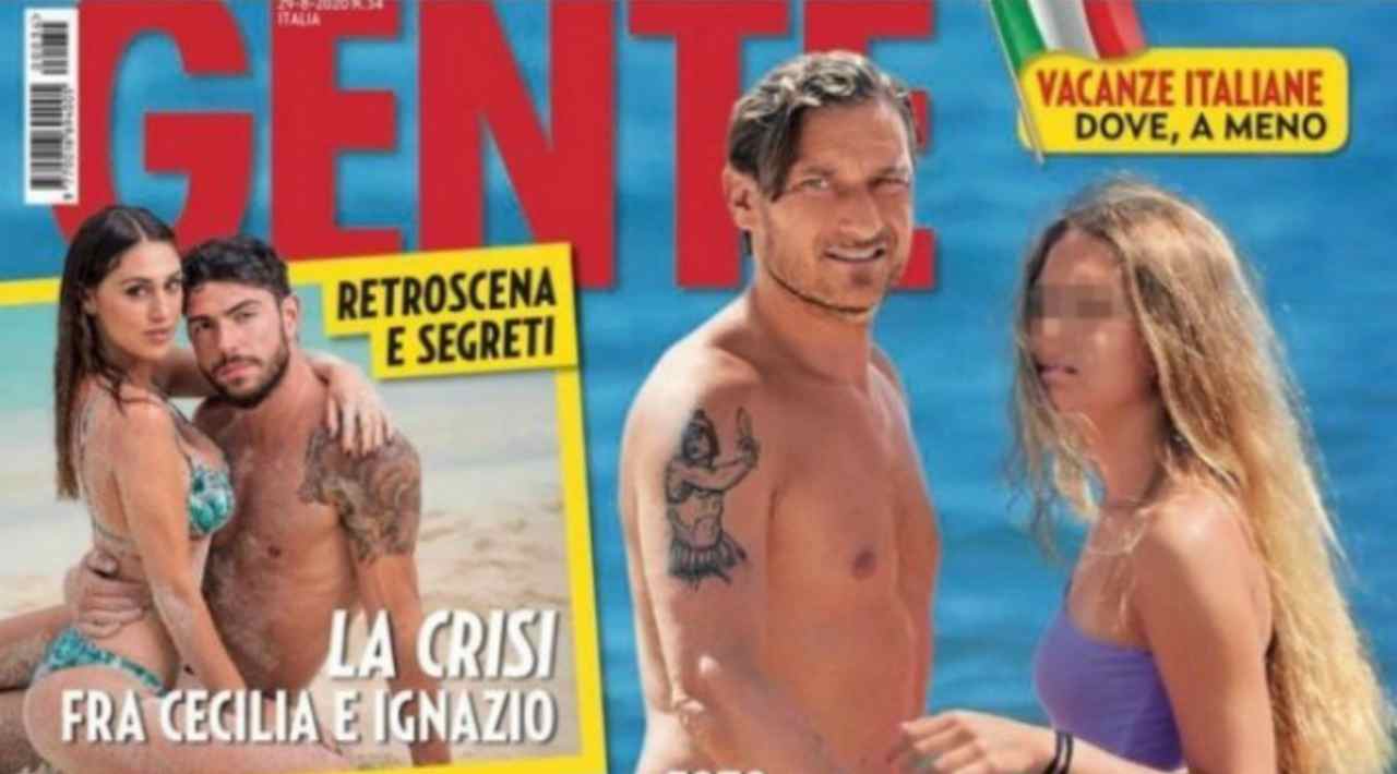 Chanel Totti fondoschiena polemica