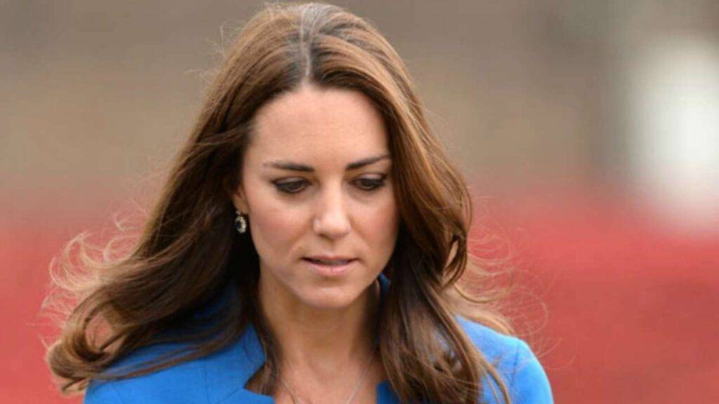 Kate Middleton piange lacrime