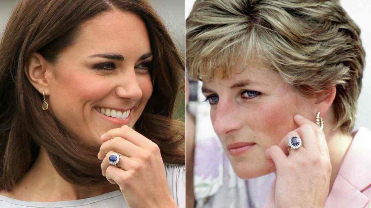 Kate middleton gioielli lady diana