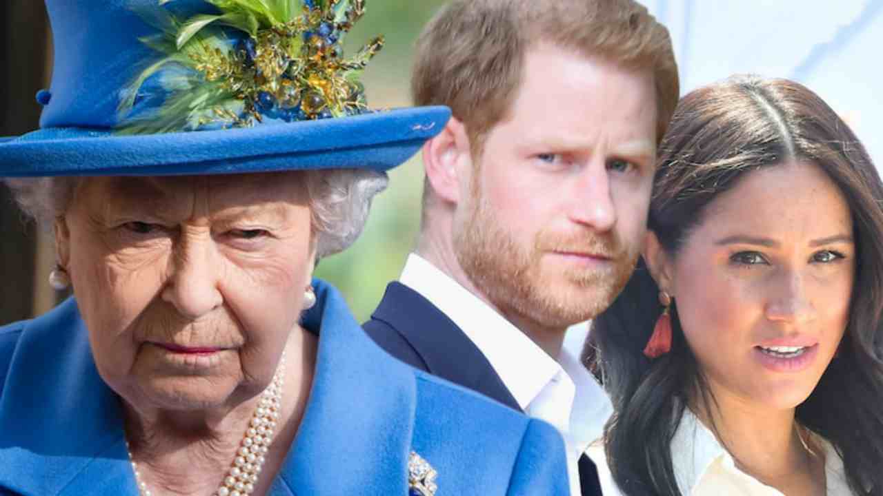 Meghan Markle Principe Harry regina elisabetta II