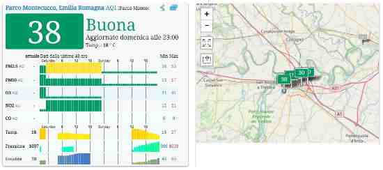 mappe inquinamento