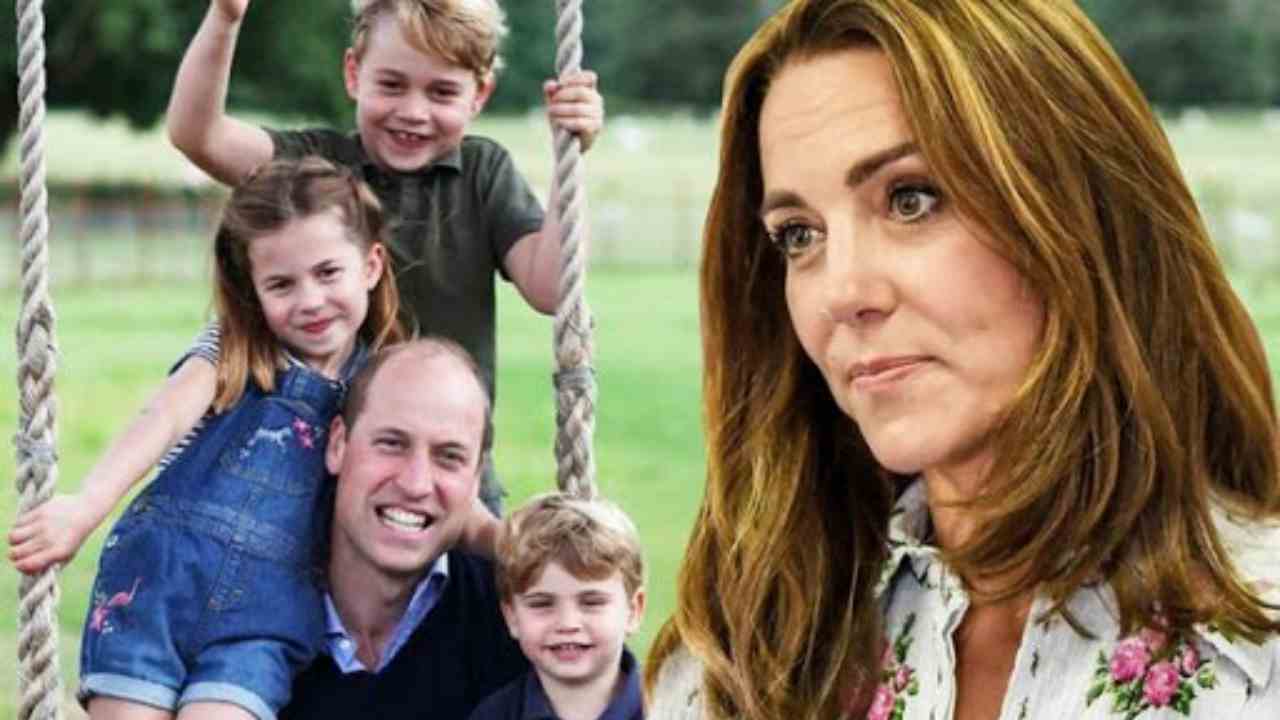 Kate middleton figli lockdown