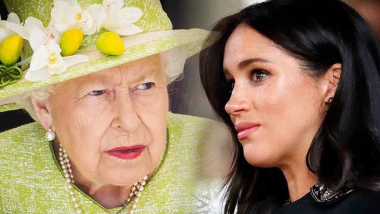 Regina Elisabetta Meghan Markle ospita sgradita