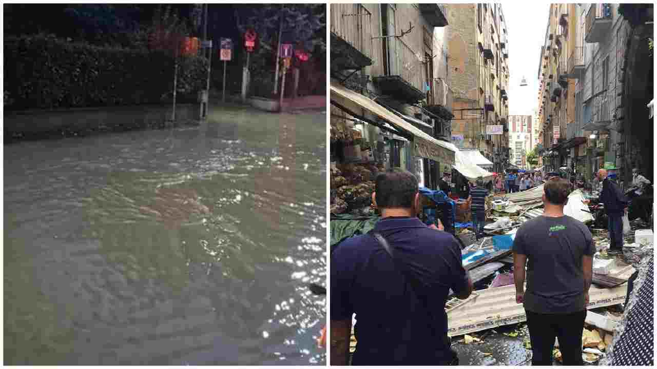 maltempo napoli lombardia