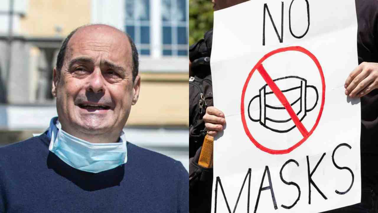 Zingaretti condanna manifestazione negazionisti a Roma