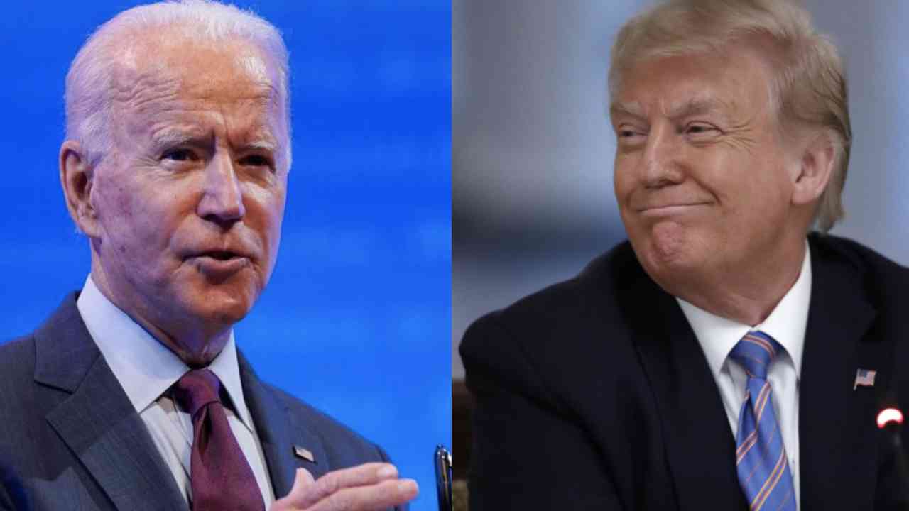 Donald Trump e Joe Biden