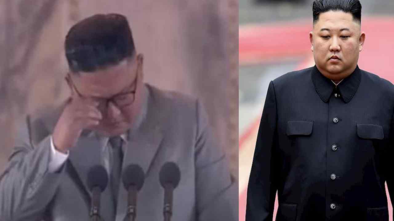 Kim Jong Un in lacrime