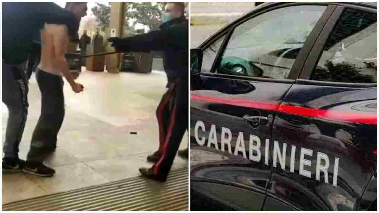 aggressione centro commerciale