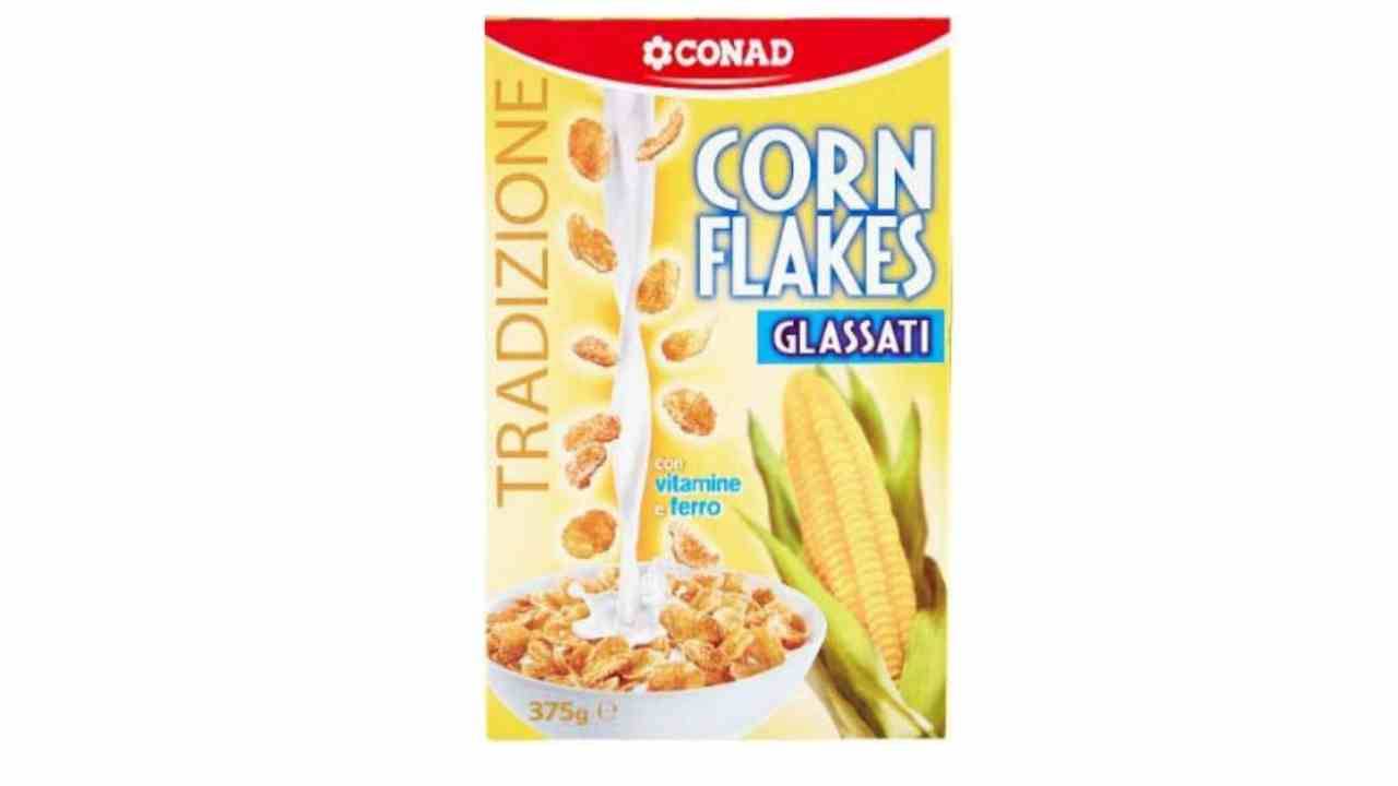 corn flakes conad ritirati