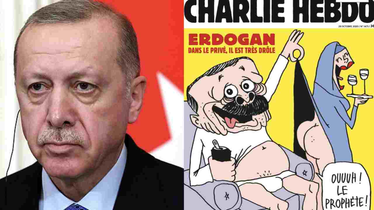 erdogan caricatura satirica