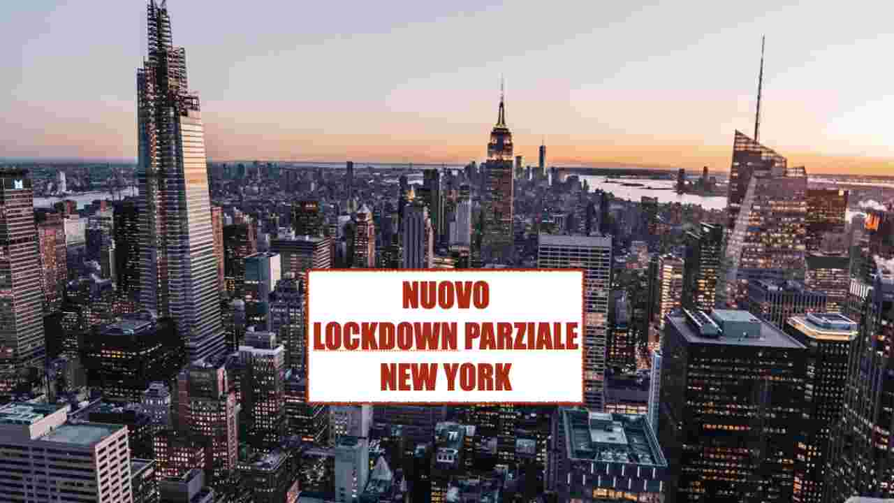 lockdown parziale New york