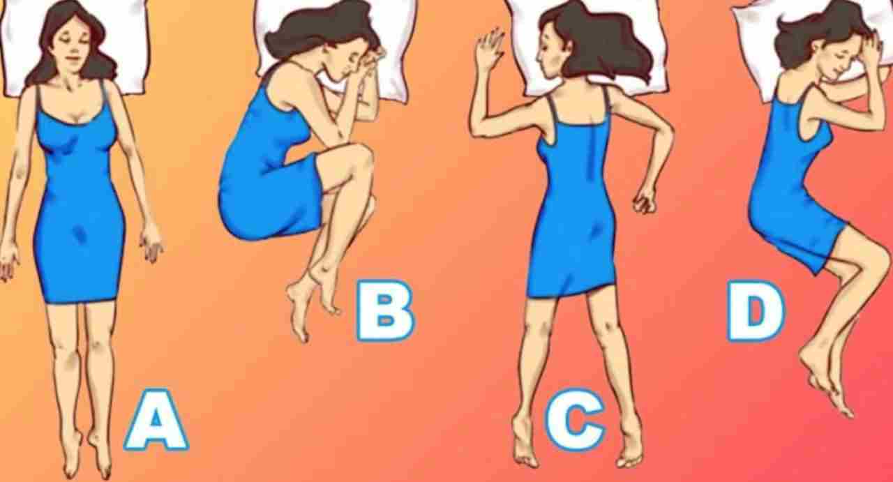 Test personalità: in che posizione dormi?