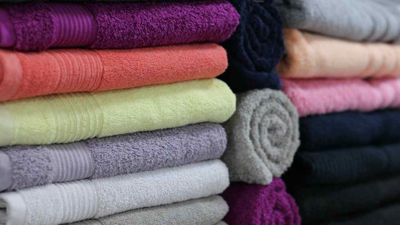 scegliere asciugamani