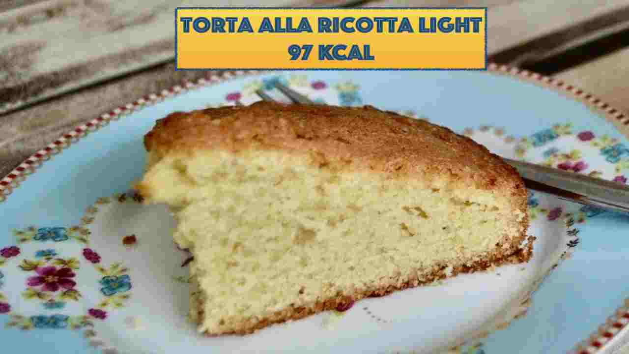 torta alla ricotta light