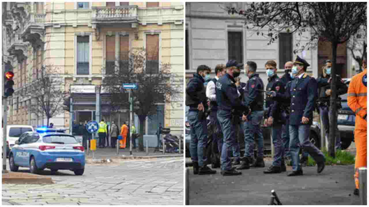 rapina banca milano