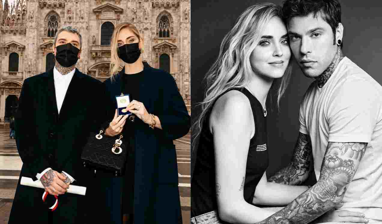 Chiara Ferragni e Fedez Ambrogino d'oro