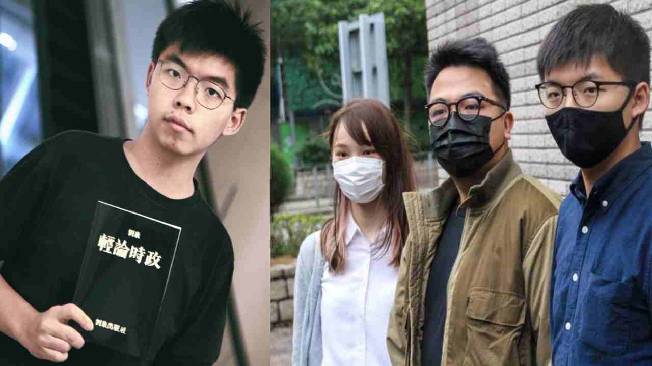 Joshua Wong 13 mesi e mezzo di carcere