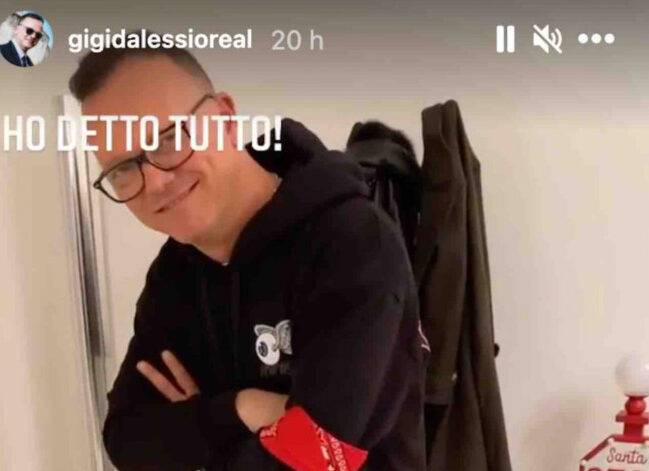 d'alessio torna a sorridere dopo la tatangelo