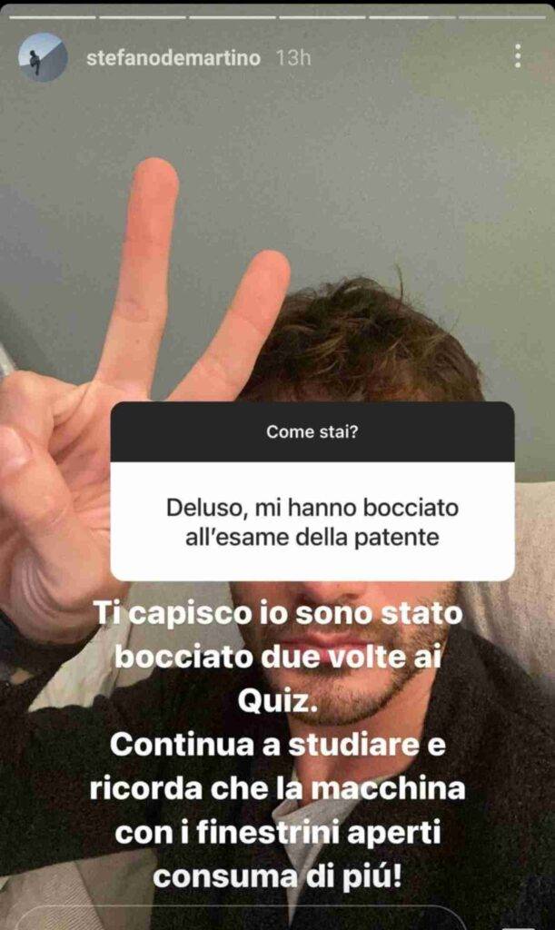 stefano de martini il rammarico per il fallimento passato