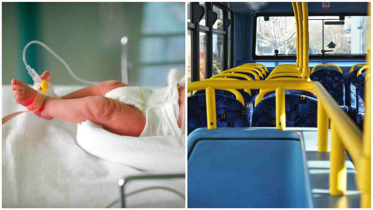 neonato morto incidente bus genova