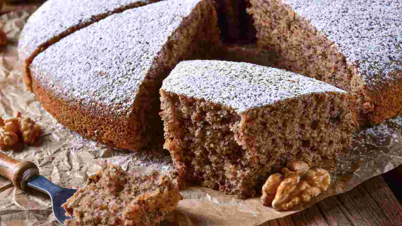 torta autunnale alle noci