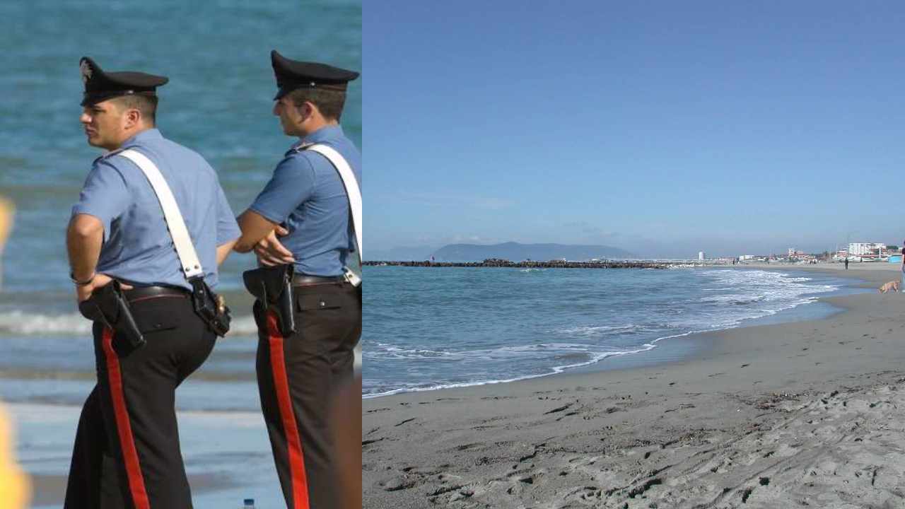 Cadavere in spiaggia a Marina di Carrara