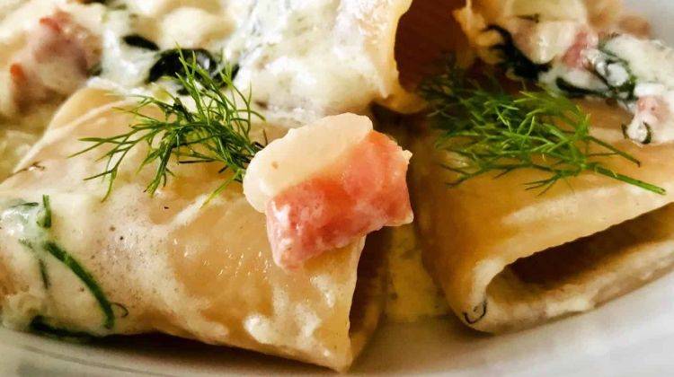 paccheri cremosi al forno