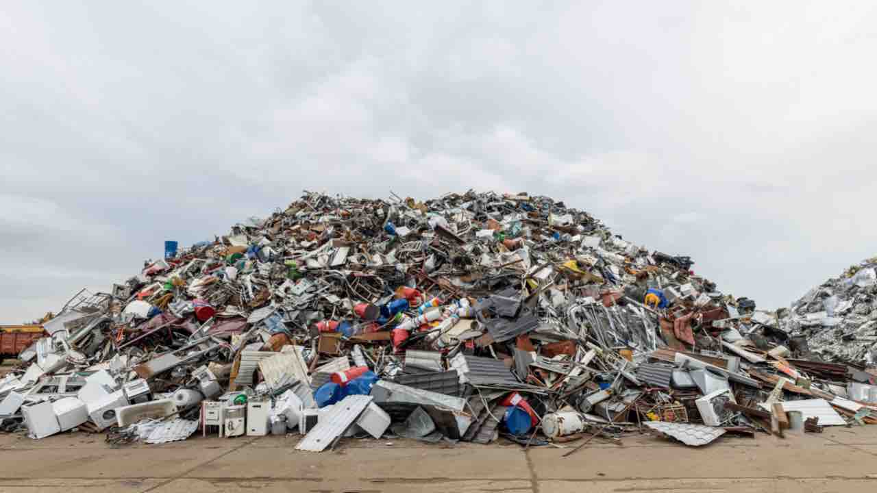 Roma Discarica a cielo aperto