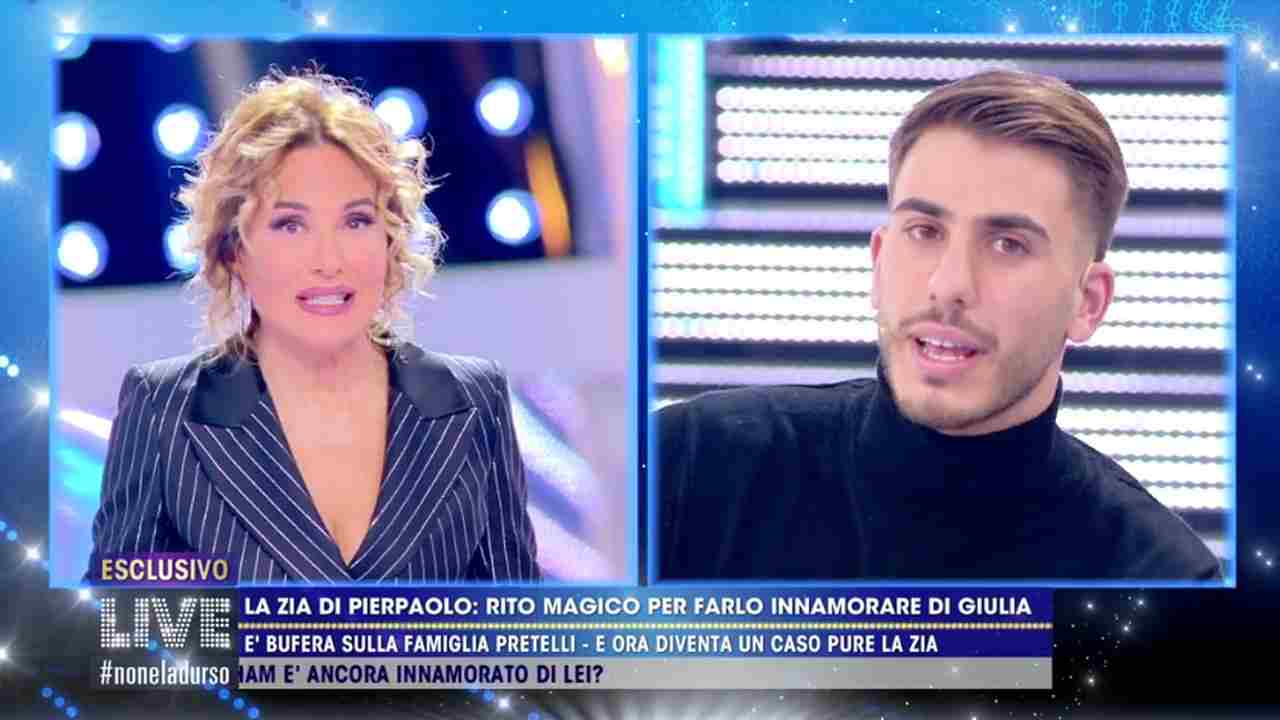 Giulio Pretelli, Live - Non è la D'Urso