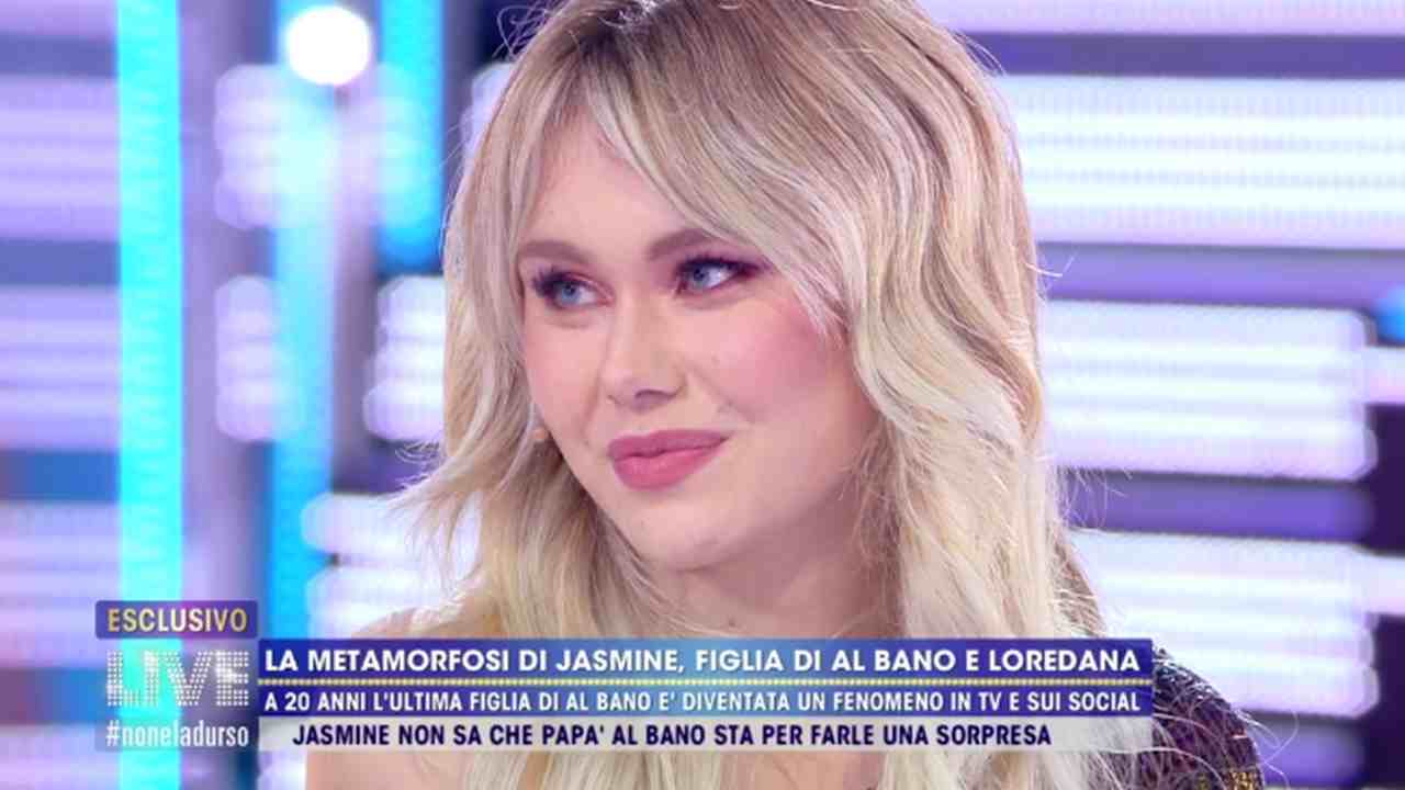 Jasmine Carrisi, Live - Non è la D'Urso