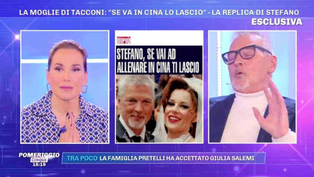 Stefano Tacconi, Pomeriggio Cinque