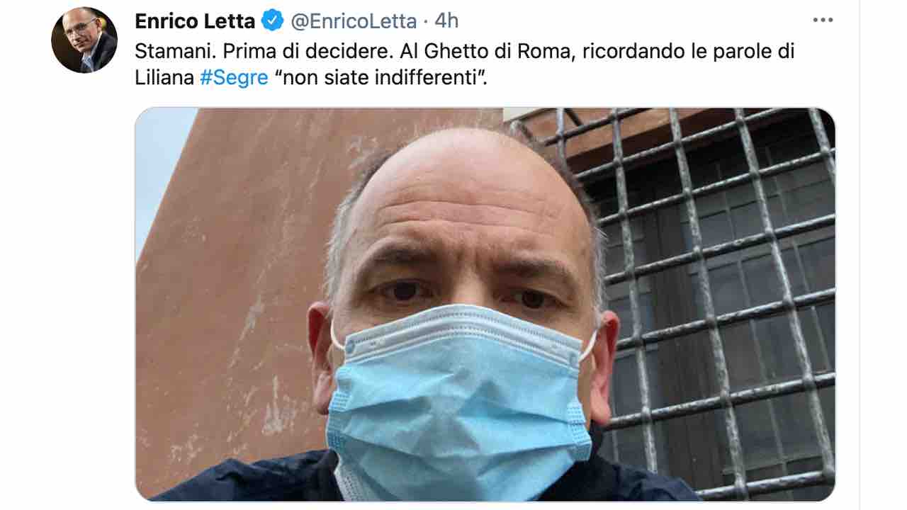 Enrico Letta si candida come leader del Pd