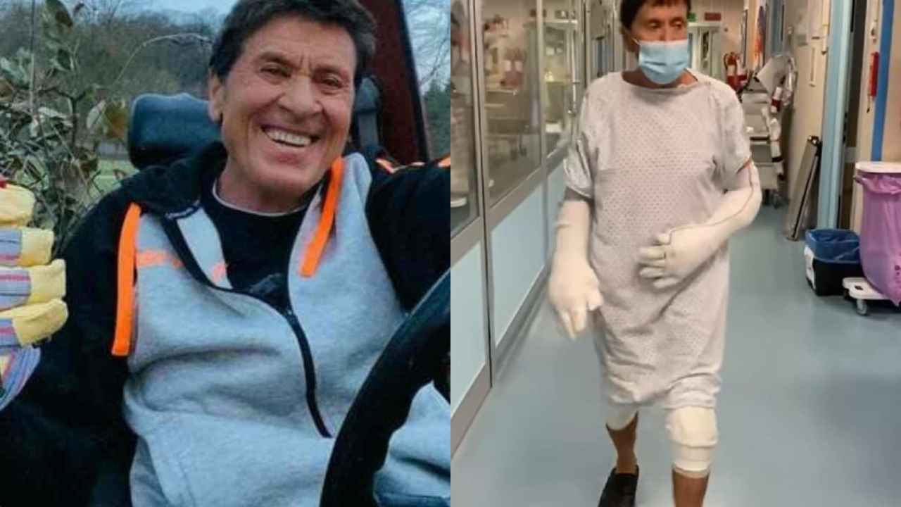 Gianni Morandi, il primo video dopo incidente