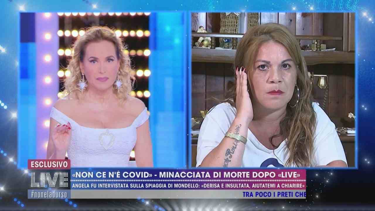 Barbara D'Urso e Angela Chianello