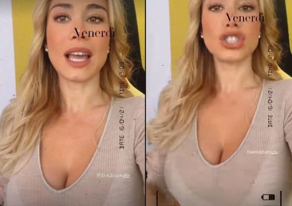 Diletta Leotta, il decollète esplode nella scollatura: le FOTO infiammano il web