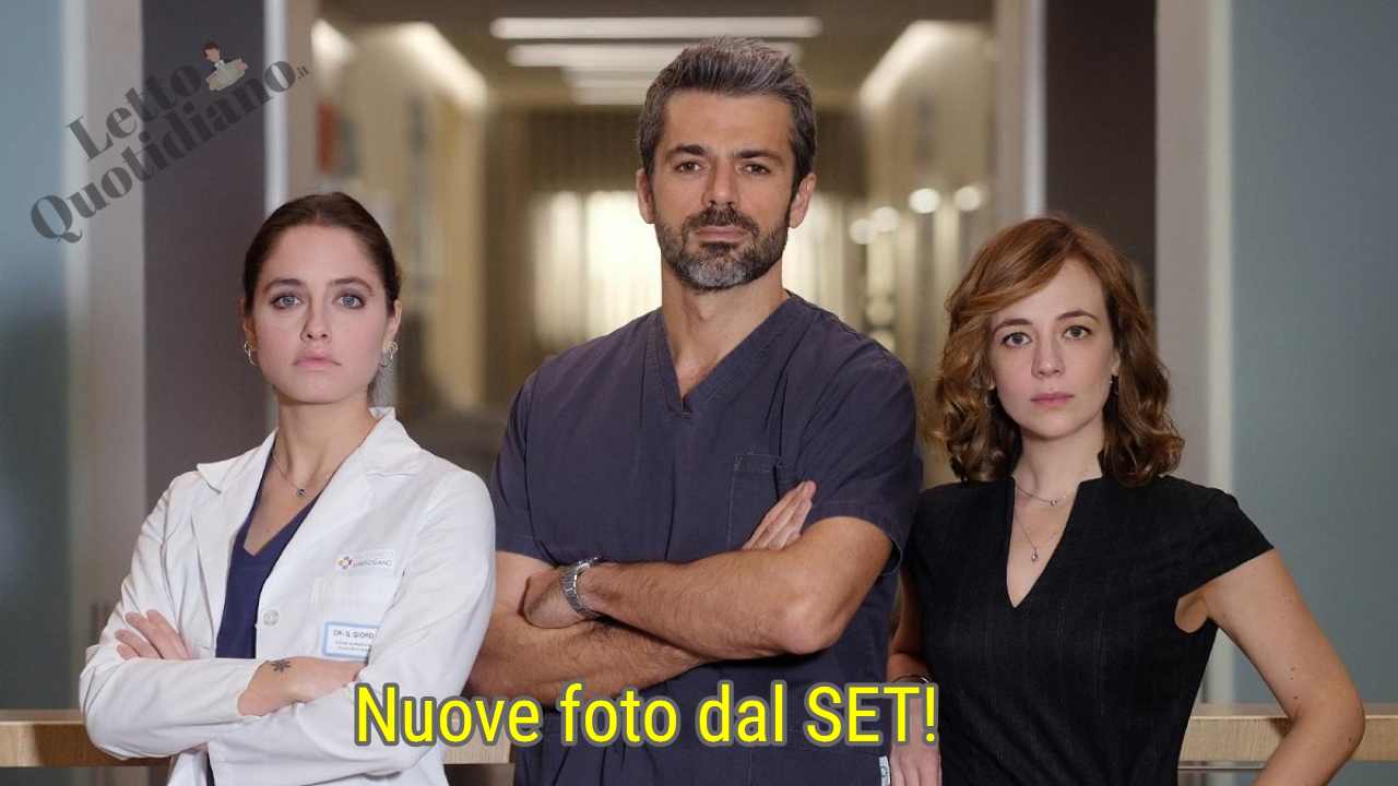 DOC nelle tue mani- foto dal set che allarmano i fan