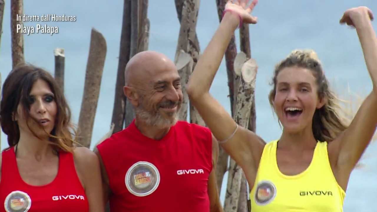 Emanuela, Roberto e Miryea, L'Isola dei Famosi