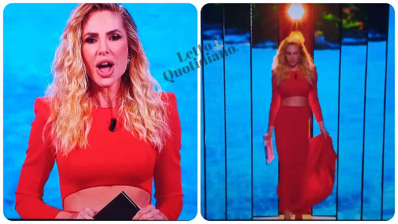 Ilary Blasi look nella puntata 20 de L'Isola dei Famosi